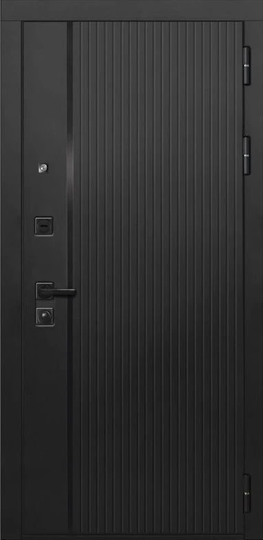 Входная дверь ДвериПРО Л-45 ФЛ 244 Беленый дуб DPRO228027 внешняя сторона