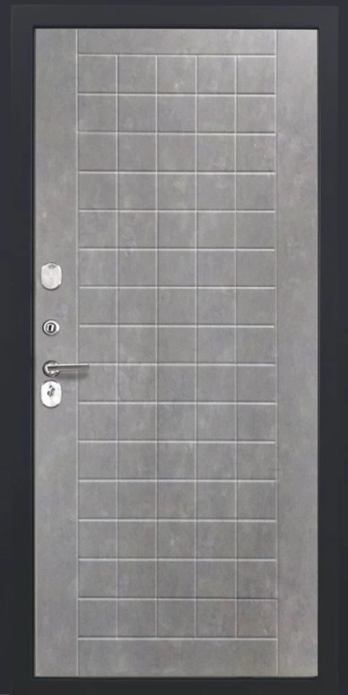 Входная дверь ДвериПРО Д-68 ФЛ-256 (10мм, бетон пепельный) DPRO196481 внутренняя сторона