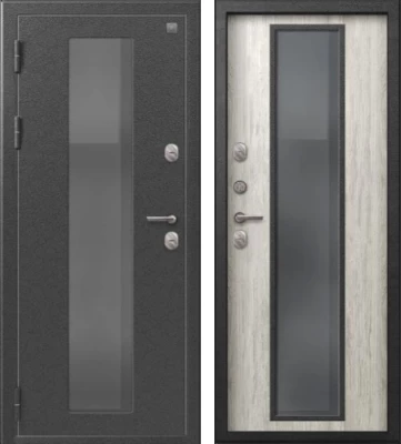 Дверь Термо-1000 Серебро антик - Полярный дуб