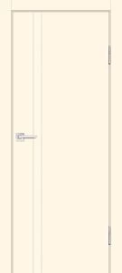Межкомнатная дверь P-20 AL  молдинг магнолия