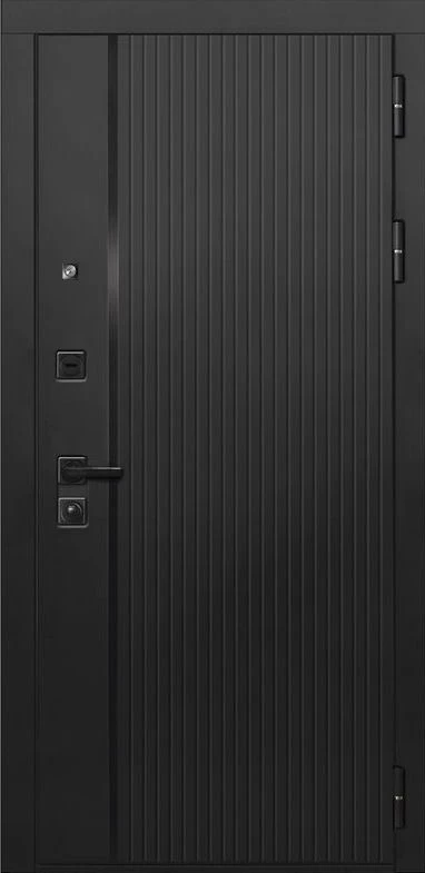 Входная дверь ДвериПРО L-45 Экошпон СБ-3 (16мм, венге) DPRO195921 внешняя сторона