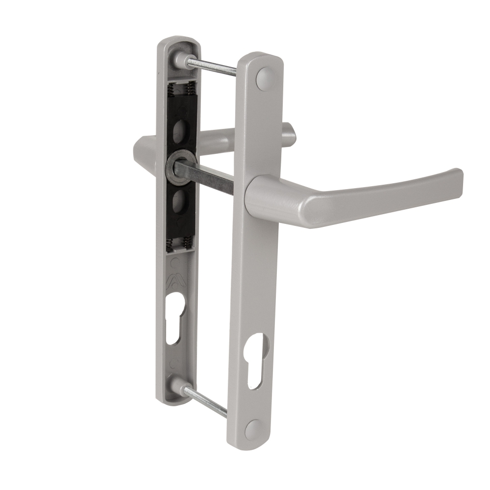 Фото Ручка на планке HANDLE.85.25.67-75 RAL 9006 серый